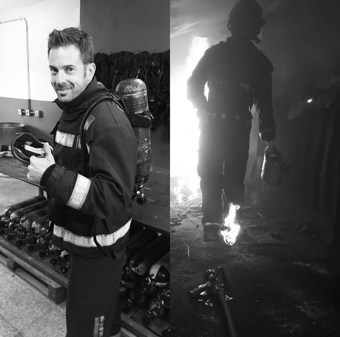 Álvaro Fernández Roberts — preparación como bombero, el origen del método M.E.T.A.